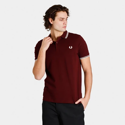 Fred Perry Twin Tipped Shirt / Oxblood