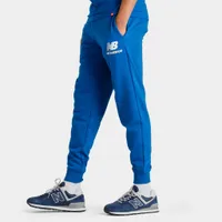 New Balance Essentials Stacked Logo Sweatpants / Blue Groove