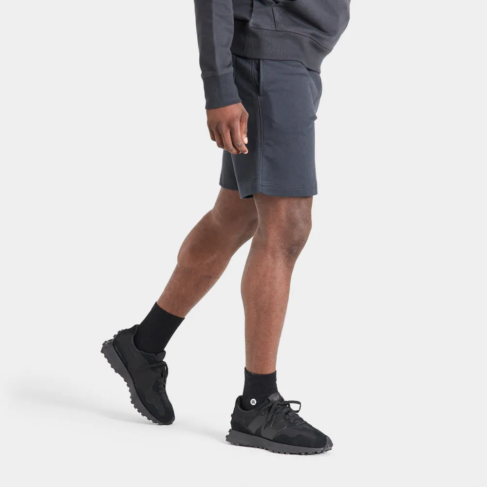 New Balance Essentials Stacked Logo Shorts / Black