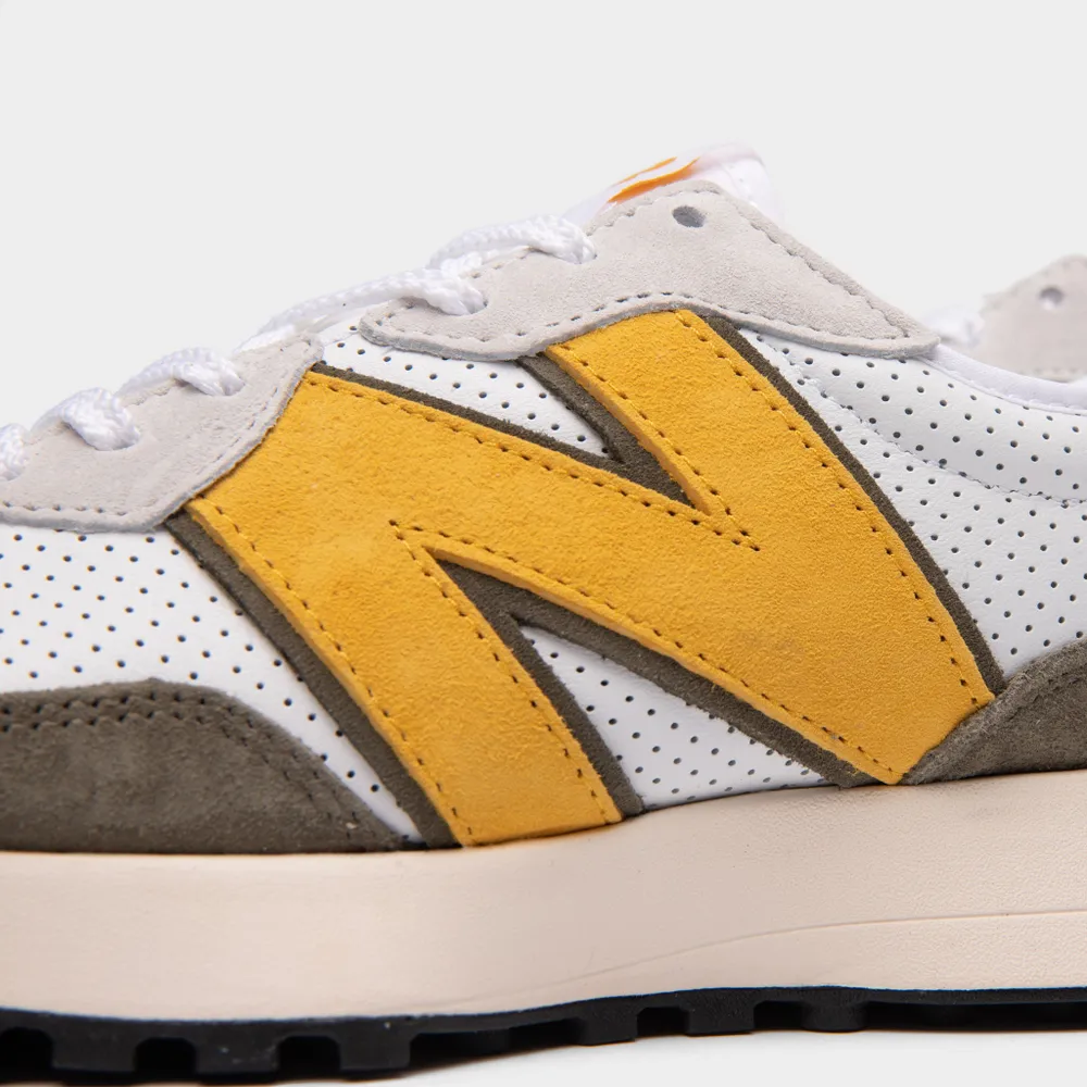 New Balance MS327PO White / Varsity Gold