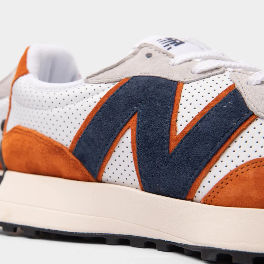 New Balance MS327PR White / Natural Indigo