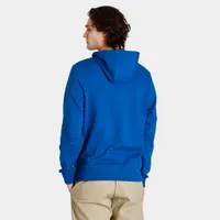 New Balance Essential Stacked Pullover Hoodie / Blue Groove