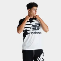 New Balance Athletics Splice T-shirt / Black Multi