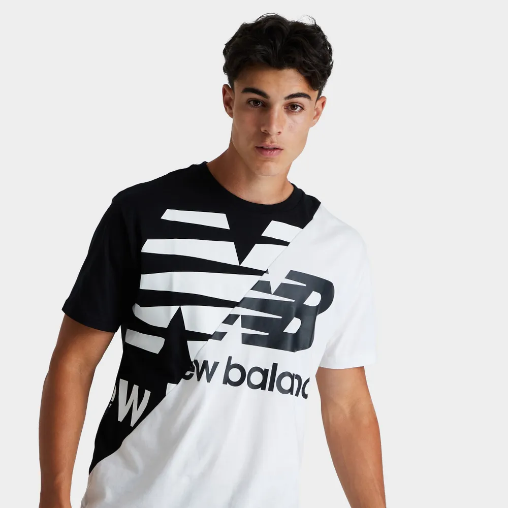 New Balance Athletics Splice T-shirt / Black Multi