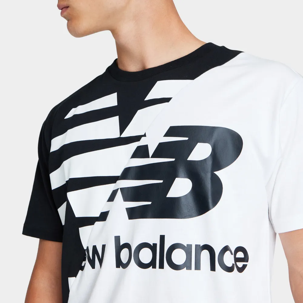 New Balance Athletics Splice T-shirt / Black Multi