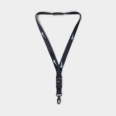 Nike Premium Lanyard Black / Black - White