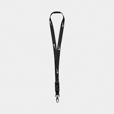 Nike Premium Lanyard Black / Black - White