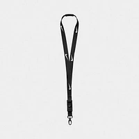 Nike Premium Lanyard Black / Black - White