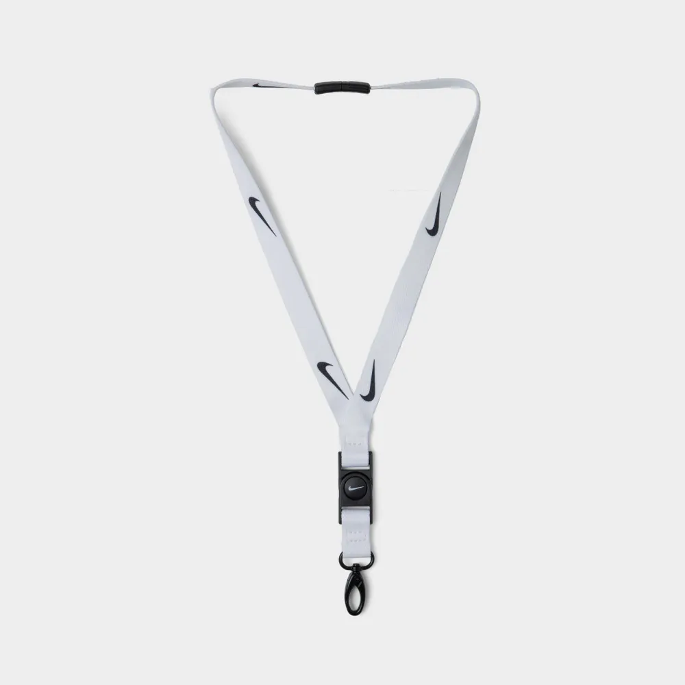 Nike Premium Lanyard White / Black - Black