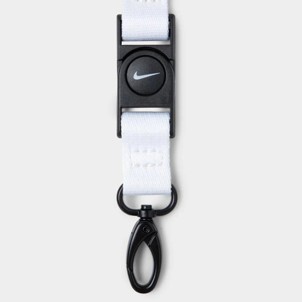 Nike Premium Lanyard White / Black - Black