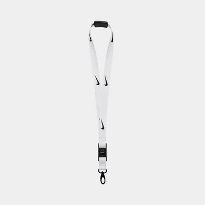 Nike Premium Lanyard White / Black - Black