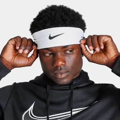 Nike Dri-FIT Head Tie 4.0 White / Black