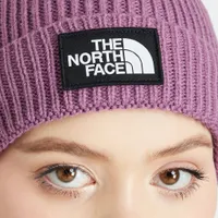 The North Face Kids' TNF Box Logo Cuff Beanie / Pikes Purple