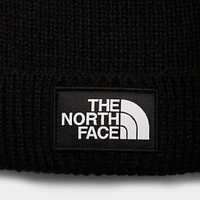 The North Face Kids' TNF Box Logo Cuffed Beanie / TNF Black