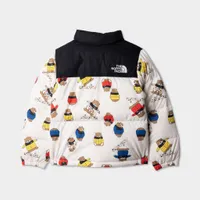 The North Face Infants’ 1996 Retro Nuptse Jacket TNF White / Bears Print