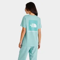 The North Face Women's Box NSE T-shirt Wasabi /