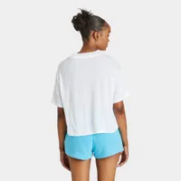 The North Face Women’s Half Dome Cropped T-shirt TNF White / Apricot Ice Dye Ombre Fill