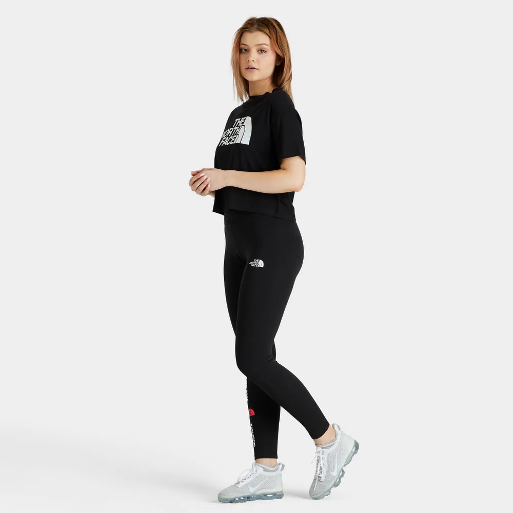 The North Face Women’s Half Dome Cropped T-shirt TNF Black / White