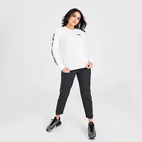 The North Face Women's Brand Proud Long Sleeve T-shirt TNF White / Black