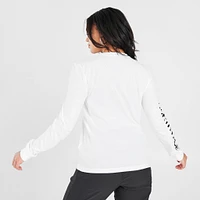The North Face Women's Brand Proud Long Sleeve T-shirt TNF White / Black