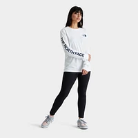 The North Face Women's Brand Proud Long Sleeve T-shirt TNF White / Black