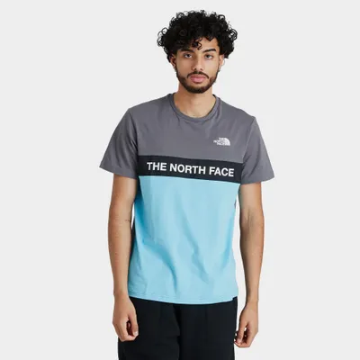 The North Face Color Block T-shirt Norse Blue / Vanadis Grey