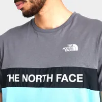 The North Face Color Block T-shirt Norse Blue / Vanadis Grey