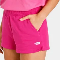 The North Face Women's Half Dome Logo Shorts / Fuschia Pink