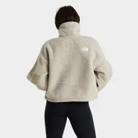 The North Face Women’s Platte Sherpa Quarter Zip / Flax