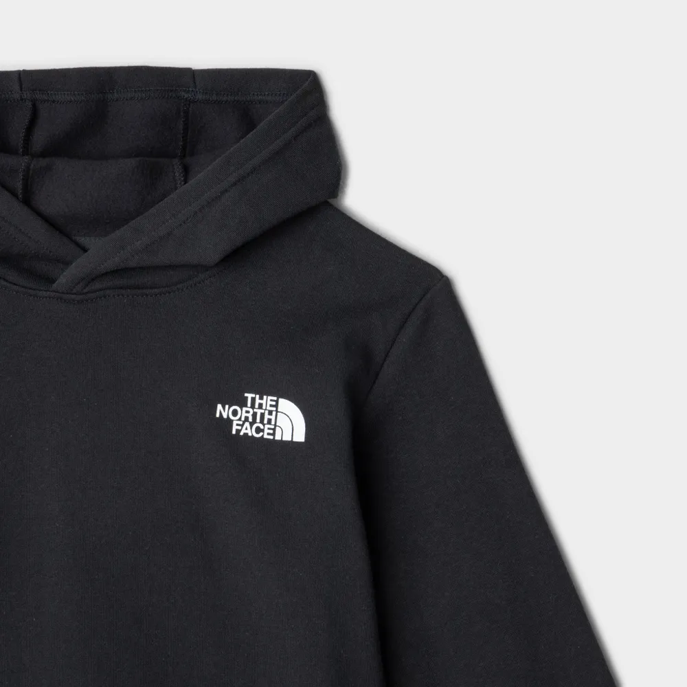 The North Face Junior Boys’ Camp Fleece Pullover Hoodie TNF Black / Multi-colour Print