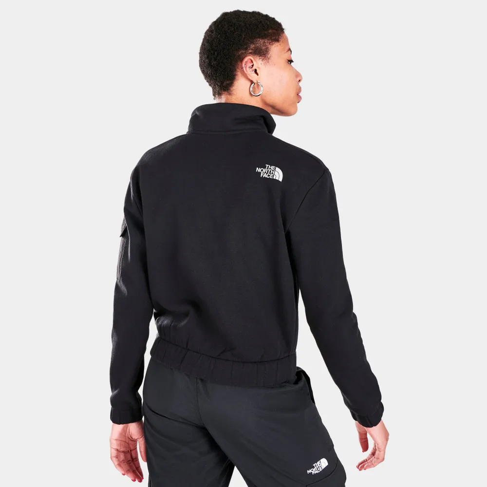 The North Face Women's Cargo Quarter Zip Crewneck / TNF Black