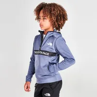 The North Face Kids' Ampere Quarter Zip Pullover Hoodie / Grisaille Grey Heather