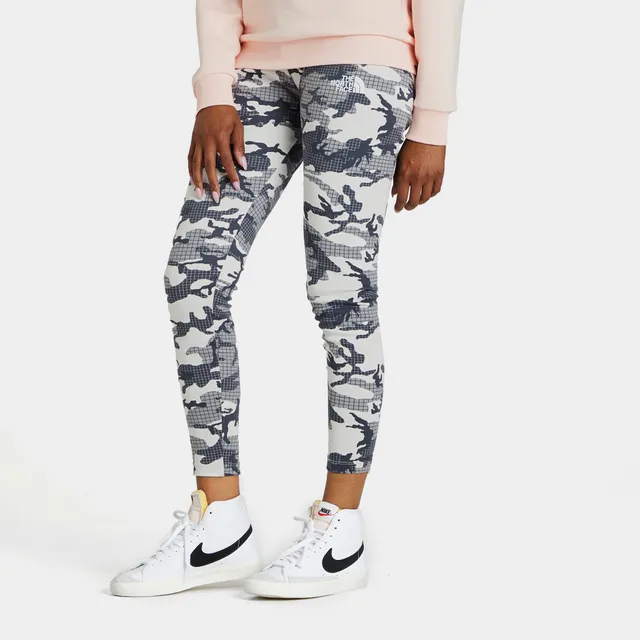 TYR Base Kinetic™ Women's High-Rise 3/4 Leggings - Whiteout Camo