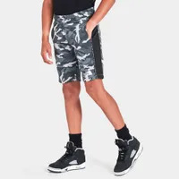 The North Face Junior Boys’ Larsech Tape Shorts Vanadis Grey / Small Waxed Camo Print