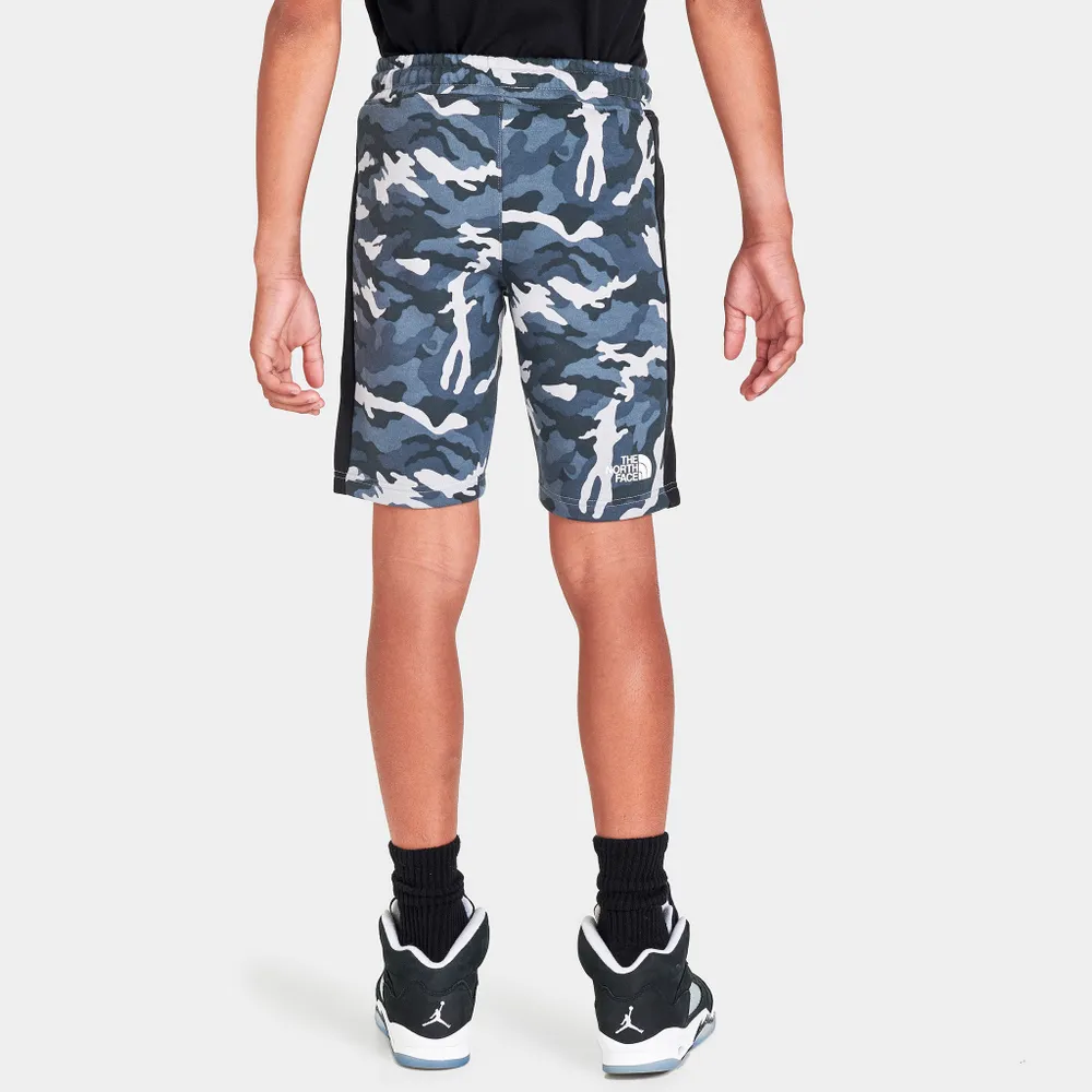 The North Face Junior Boys’ Larsech Tape Shorts Vanadis Grey / Small Waxed Camo Print