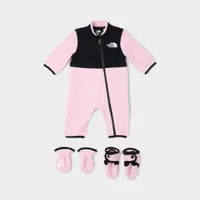 The North Face Infants’ Denali One-Piece Set / Cameo Pink