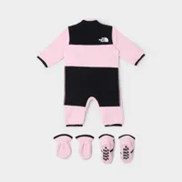 The North Face Infants’ Denali One-Piece Set / Cameo Pink