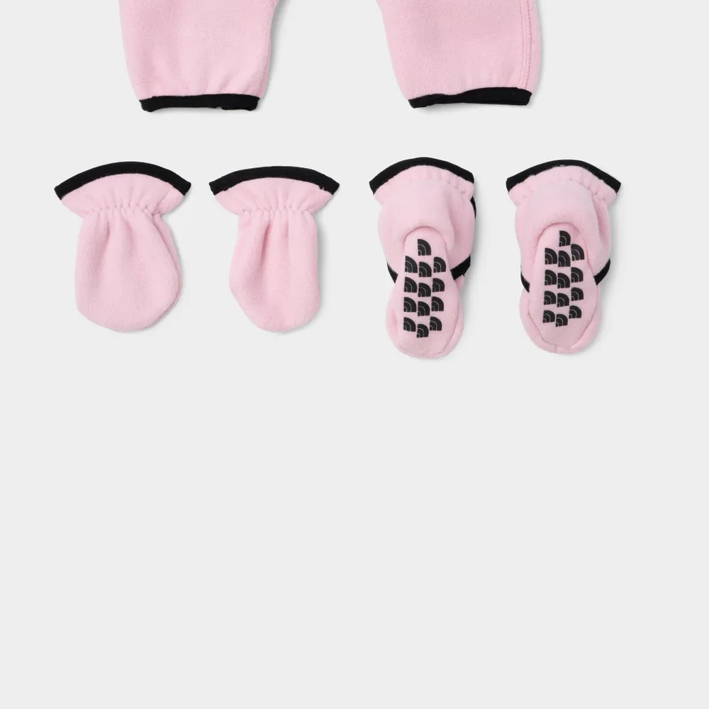 The North Face Infants’ Denali One-Piece Set / Cameo Pink