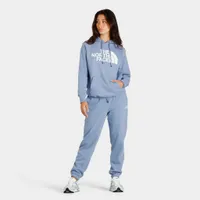 The North Face Women's Half Dome Pullover Hoodie Folk Blue / TNF White