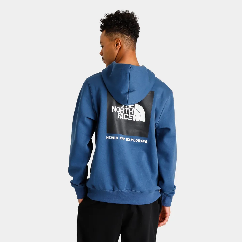 The North Face Box NSE Pullover Hoodie Shady Blue / TNF Black