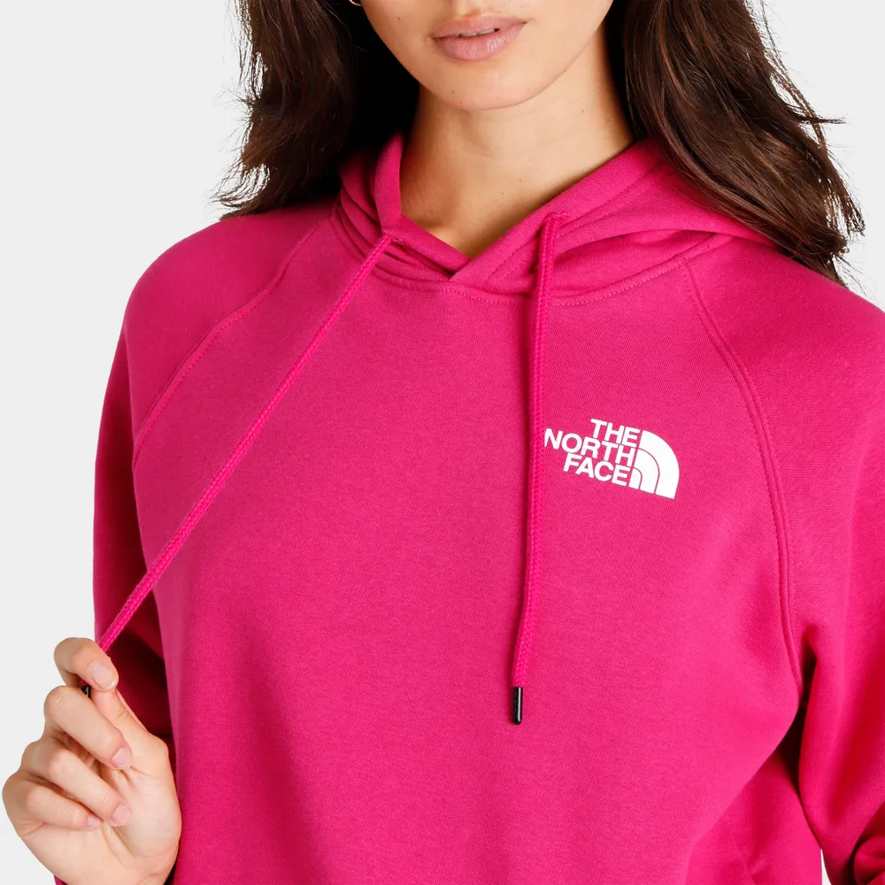 The North Face Women’s Box NSE Pullover Hoodie Fuschia Pink /