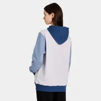 The North Face Women’s Colour Block Pullover Hoodie Folk Blue / Lavender Fog