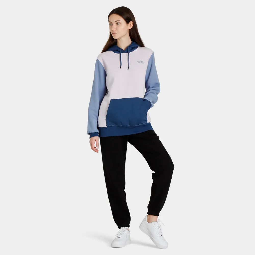 The North Face Women’s Colour Block Pullover Hoodie Folk Blue / Lavender Fog