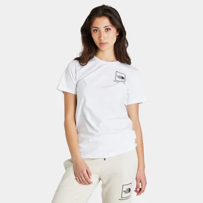 The North Face Women’s NSE Logo T-shirt White / Blush