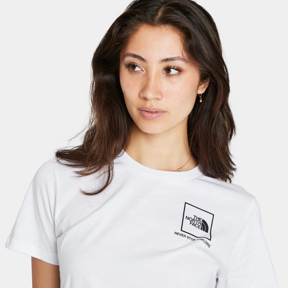 The North Face Women’s NSE Logo T-shirt White / Blush