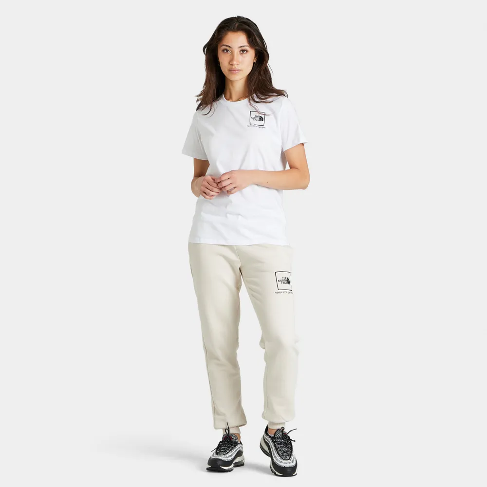 The North Face Women’s NSE Logo T-shirt White / Blush