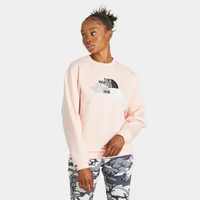 The North Face Women’s Triple Half Dome Logo Crewneck / Pearl Blush