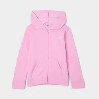 Puma Junior Girls’ Core Pack Full-Zip Hoodie / Pink