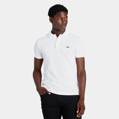 Lacoste Petit Piqu� Slim Fit Polo Shirt / White