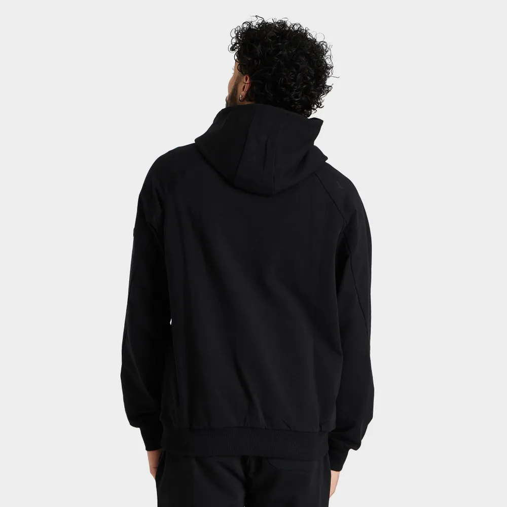 Paper Planes Solid Pullover Hoodie / Black